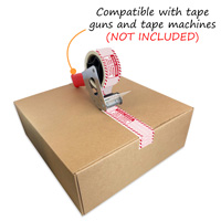 Security tape for sealing